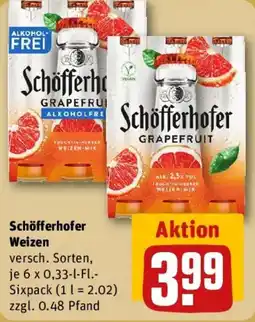 REWE Schöfferhofer Weizen Angebot