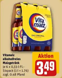 REWE Vitalmalz alkoholfreies Malzgetränk Angebot