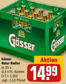 REWE Gösser Natur Radler Angebot