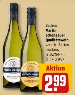 REWE Martin Schongauer Qualitätswein Angebot