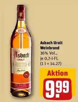 REWE Asbach Uralt Weinbrand Angebot