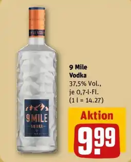 REWE 9 Mile Vodka Angebot