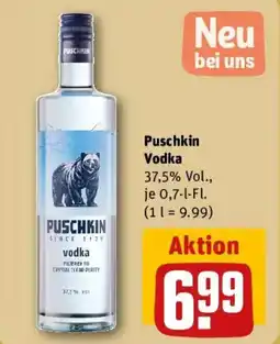 REWE Puschkin Vodka Angebot