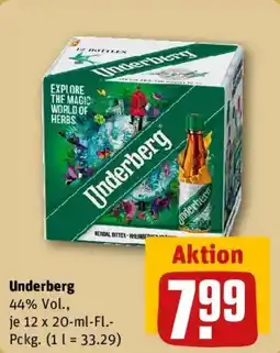 REWE Underberg Angebot