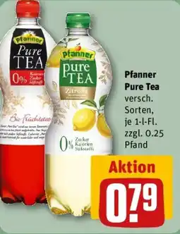 REWE Pfanner Pure Tea Angebot