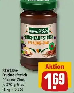 REWE REWE Bio Fruchtaufstrich Pflaume-Zimt Angebot