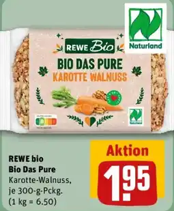 REWE REWE bio Bio Das Pure Karotte-Walnuss Angebot