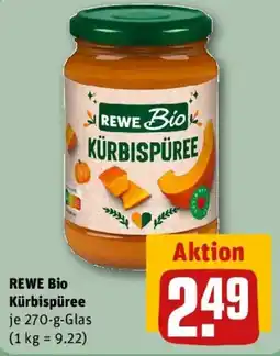REWE REWE Bio Kürbispüree Angebot