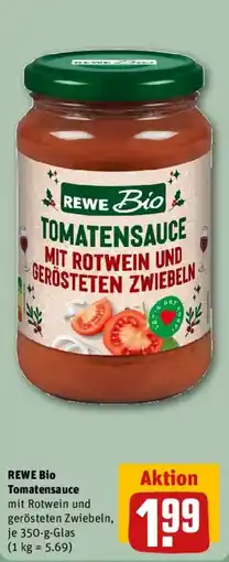 REWE REWE Bio Tomatensauce Angebot