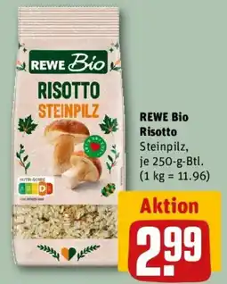 REWE REWE Bio Risotto Steinpilz Angebot