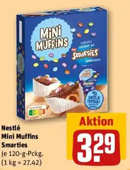 REWE Nestlé Mini Muffins Smarties Angebot