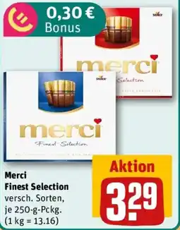 REWE Merci Finest Selection Angebot