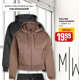 REWE Maren Wolf Damen Sweatjacke Angebot