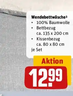 REWE Wendebettwäsche Angebot
