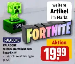 REWE PALADONE Wecker-Nachtlicht oder Logo-Licht Angebot