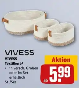 REWE VIVESS Textilkorb Angebot