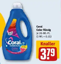 REWE Coral Color flüssig Angebot