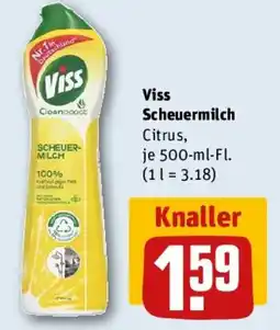 REWE Viss Scheuermilch Citrus Angebot