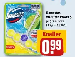 REWE Domestos WC Stein Power 5 Angebot