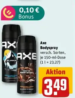 REWE Axe Bodyspray Angebot