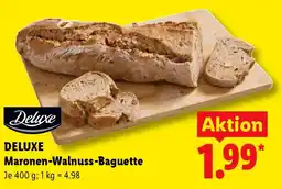 Lidl Deluxe Maronen-Walnuss-Baguette Angebot