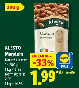 Lidl ALESTO Mandeln Angebot