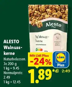 Lidl ALESTO Walnusskerne Angebot