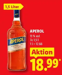 Lidl APEROL Angebot