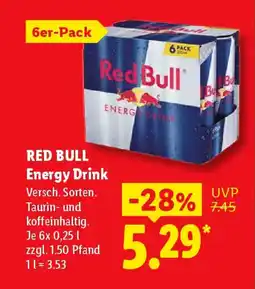 Lidl Red Bull Energy Drink Angebot