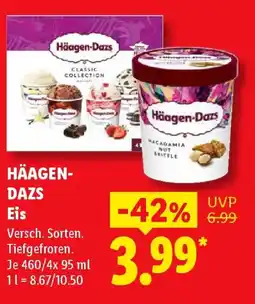 Lidl Häagen-Dazs Eis Angebot