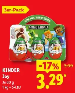 Lidl KINDER Joy Angebot