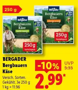 Lidl Bergbauer Käse Angebot