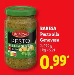 Lidl Baresa Pesto alla Genovese Angebot