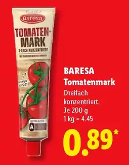 Lidl Baresa Tomatenmark Angebot