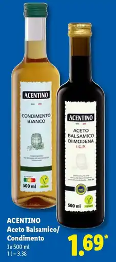 Lidl Acentino Aceto Balsamico/Condimento Angebot