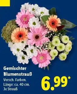 Lidl Gemischter Blumenstrauß Angebot