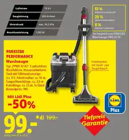 Lidl PARKSIDE PERFORMANCE Waschsauger Angebot