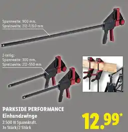 Lidl PARKSIDE PERFORMANCE Einhandzwinge Angebot