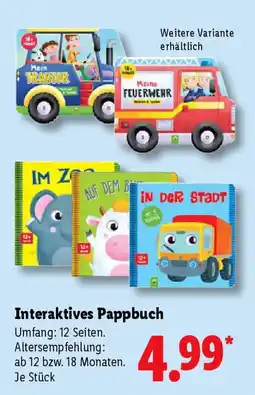 Lidl Interaktives Pappbuch Angebot
