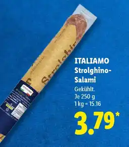 Lidl ITALIAMO Strolghino-Salami Angebot