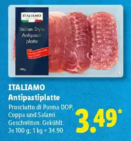 Lidl ITALIAMO Antipastiplatte Angebot