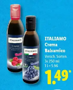 Lidl ITALIAMO Crema Balsamico Angebot