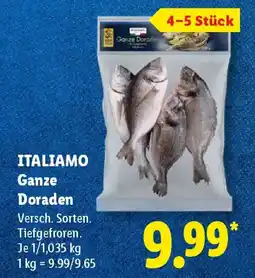 Lidl ITALIAMO Ganze Doraden Angebot