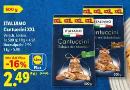 Lidl ITALIAMO Cantuccini XXL Angebot