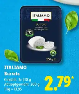 Lidl ITALIAMO Burrata Angebot