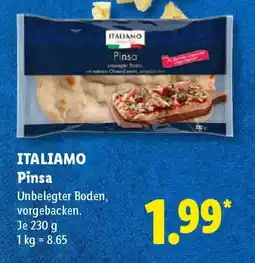 Lidl ITALIAMO Pinsa Angebot