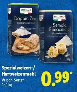 Lidl ITALIAMO Spezialweizenmehl Angebot