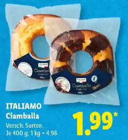 Lidl ITALIAMO Ciamballa Angebot
