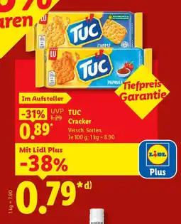 Lidl TUC Cracker Angebot