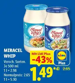 Lidl Miracel Whip Angebot